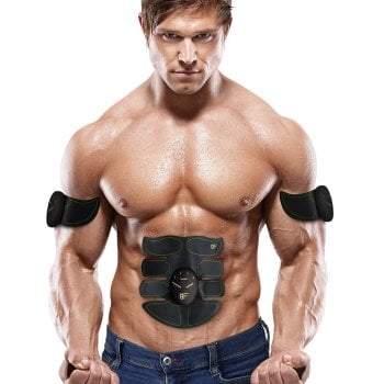 BF Electro elektrostymulator mięśni brzucha i ramion dla kobiet i mężczyzn na różnym poziomie zaawansowania