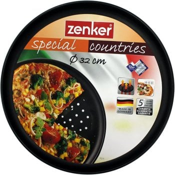 ZENKER Forma do pizzy perforowana 32 cm