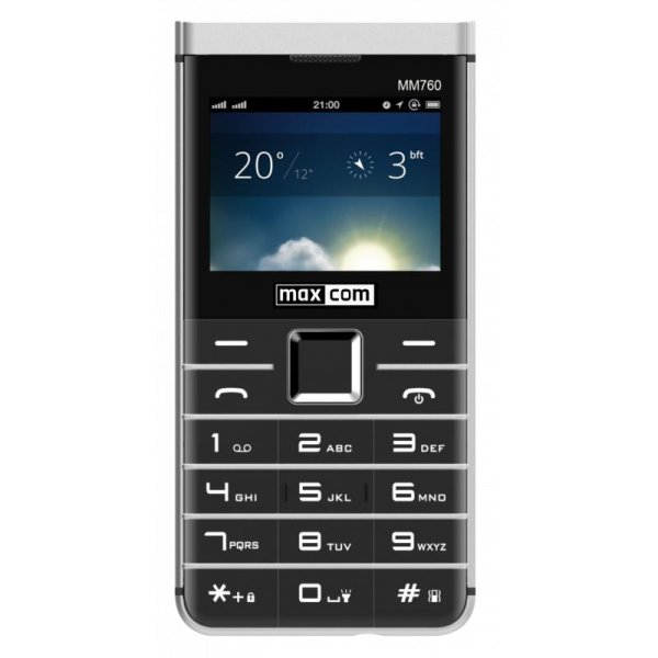 COMFORT MM760 czarny telefon dla seniora