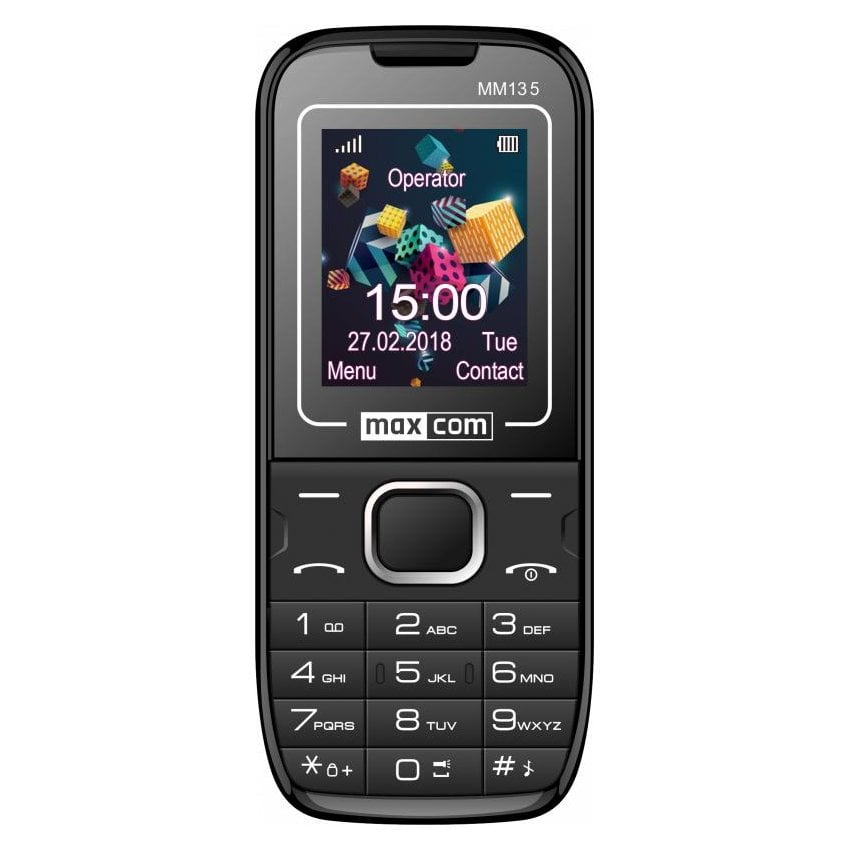 CLASSIC MM135 kieszonkowy telefon komórkowy