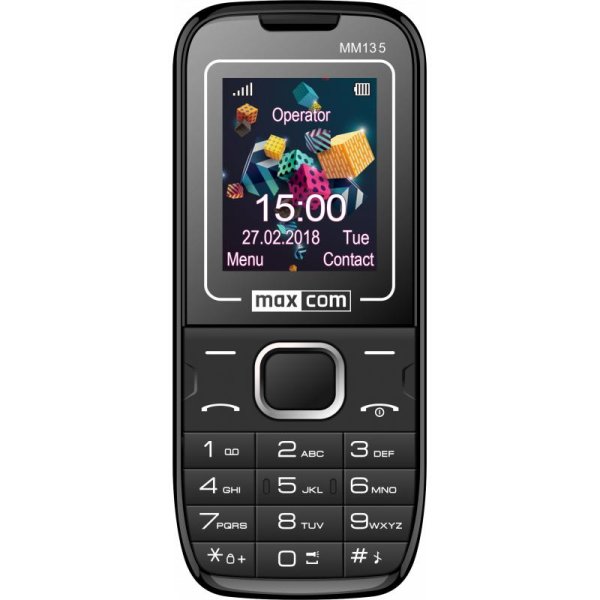 CLASSIC MM135 kieszonkowy telefon komórkowy