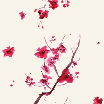 Butelka termiczna Leeza Cherry Blossom 11001