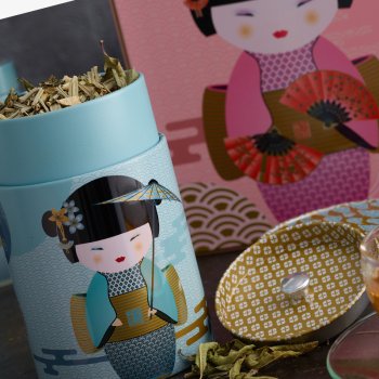 Puszka na herbatę Teabag Geisha NLGTB2151568