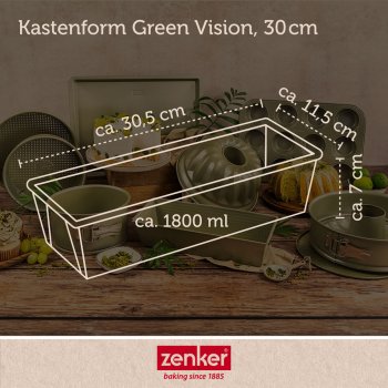 Keksówka 30 cm Green Vision
