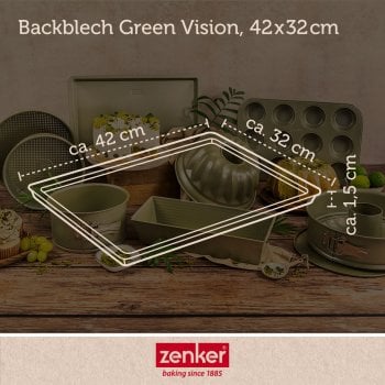 Blacha do pieczenia 42x32cm Green Vision