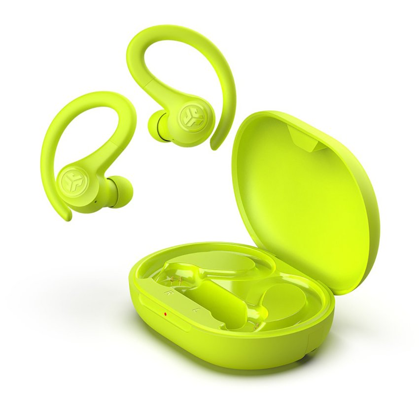 Słuchawki bezprzewodowe TWS Go Air Sport neonowo-żółte